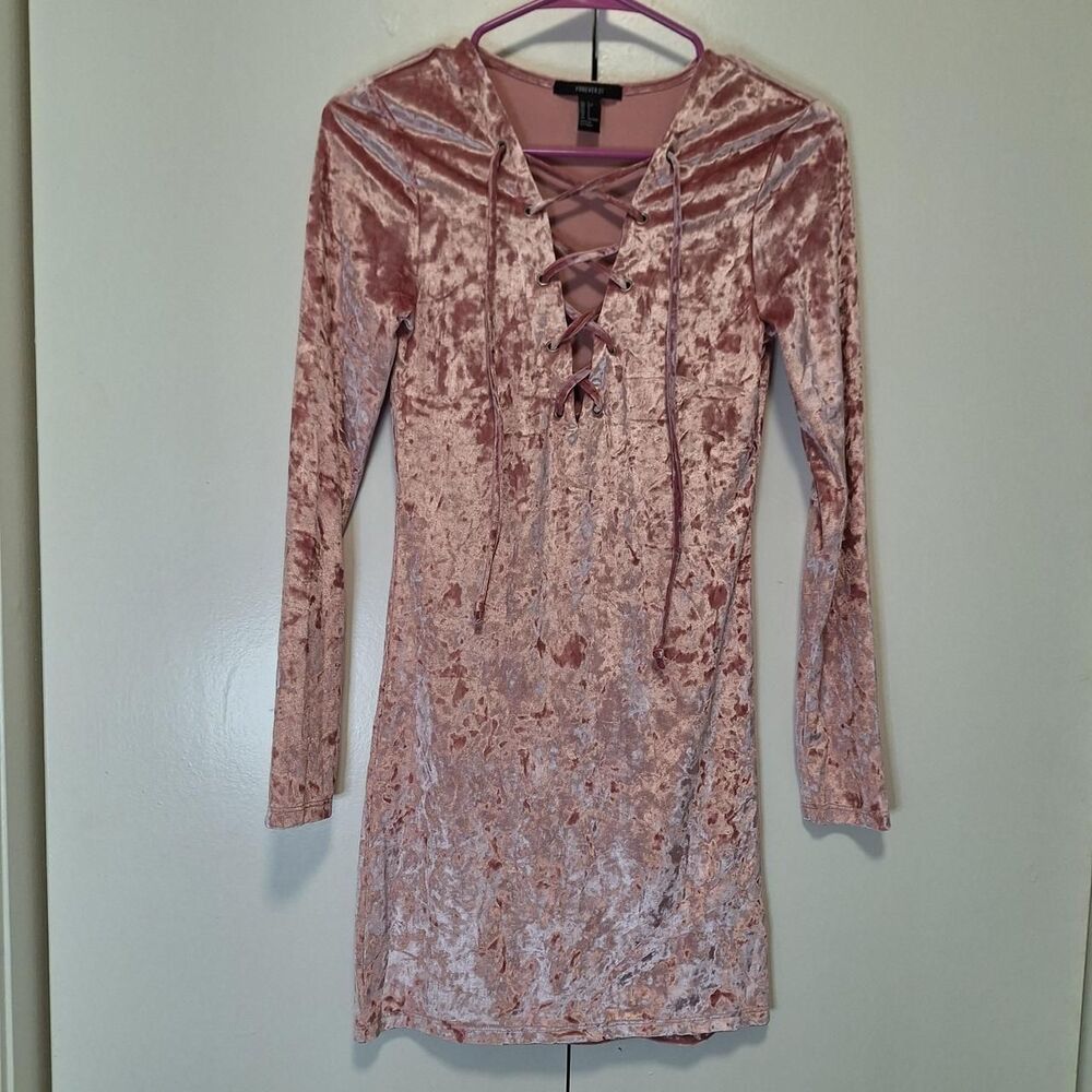 Forever-21 Women's Pink Casual-dresses